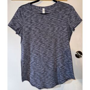 Lululemon T-Shirt Cotton Short Sleeve‎ Gym Fitness Activewear Size 6